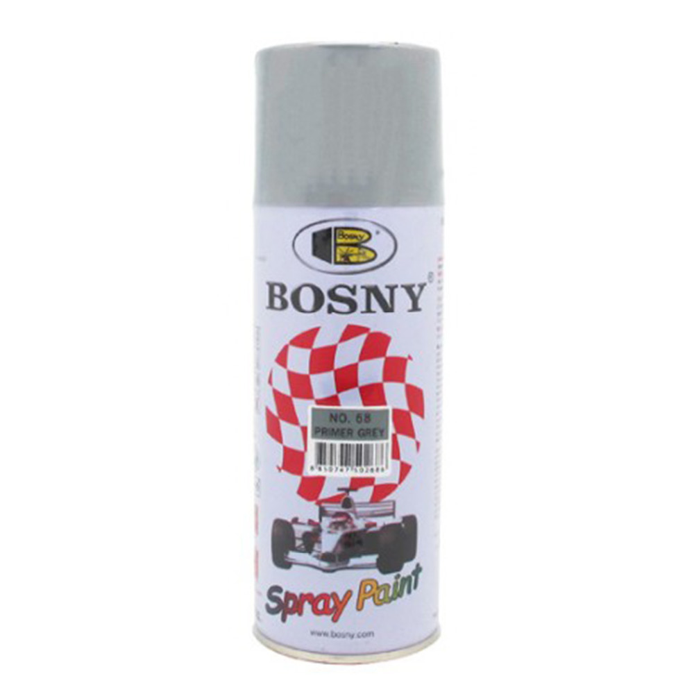 No.68 Primer Grey Aerosol Spray Paint Can Bosny Aerosol Spray Paints